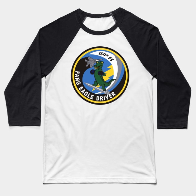 159th Fighter Squadron Eagle Driver Baseball T-Shirt by MBK